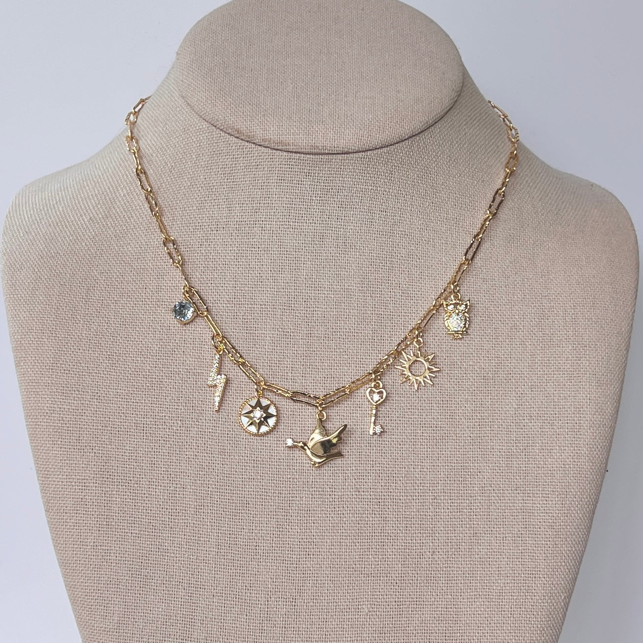 Gifts of the Holy Spirit - Confirmation Charm Necklace