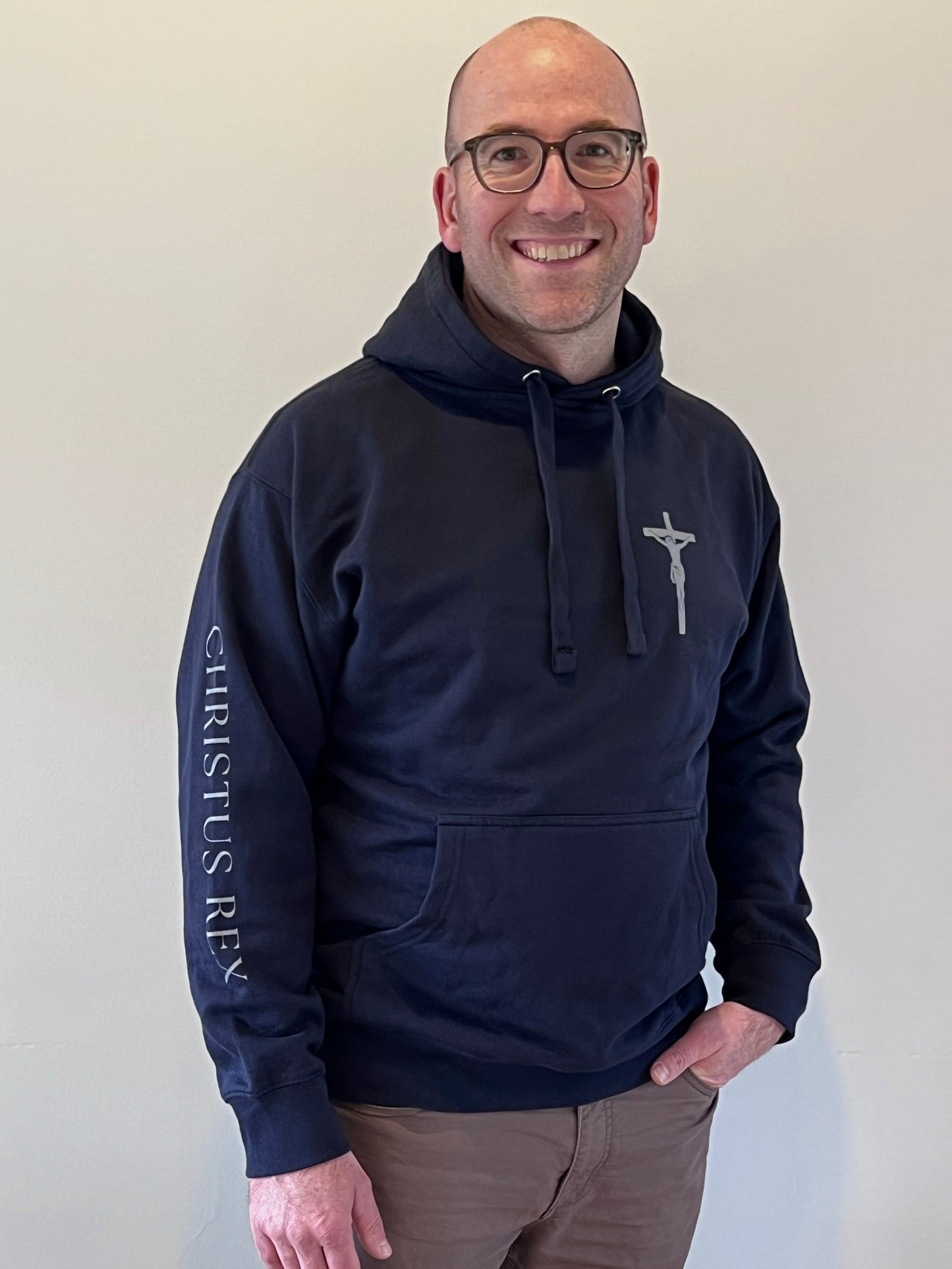 Men’s Christus Rex (Chi Rho) Hoodie
