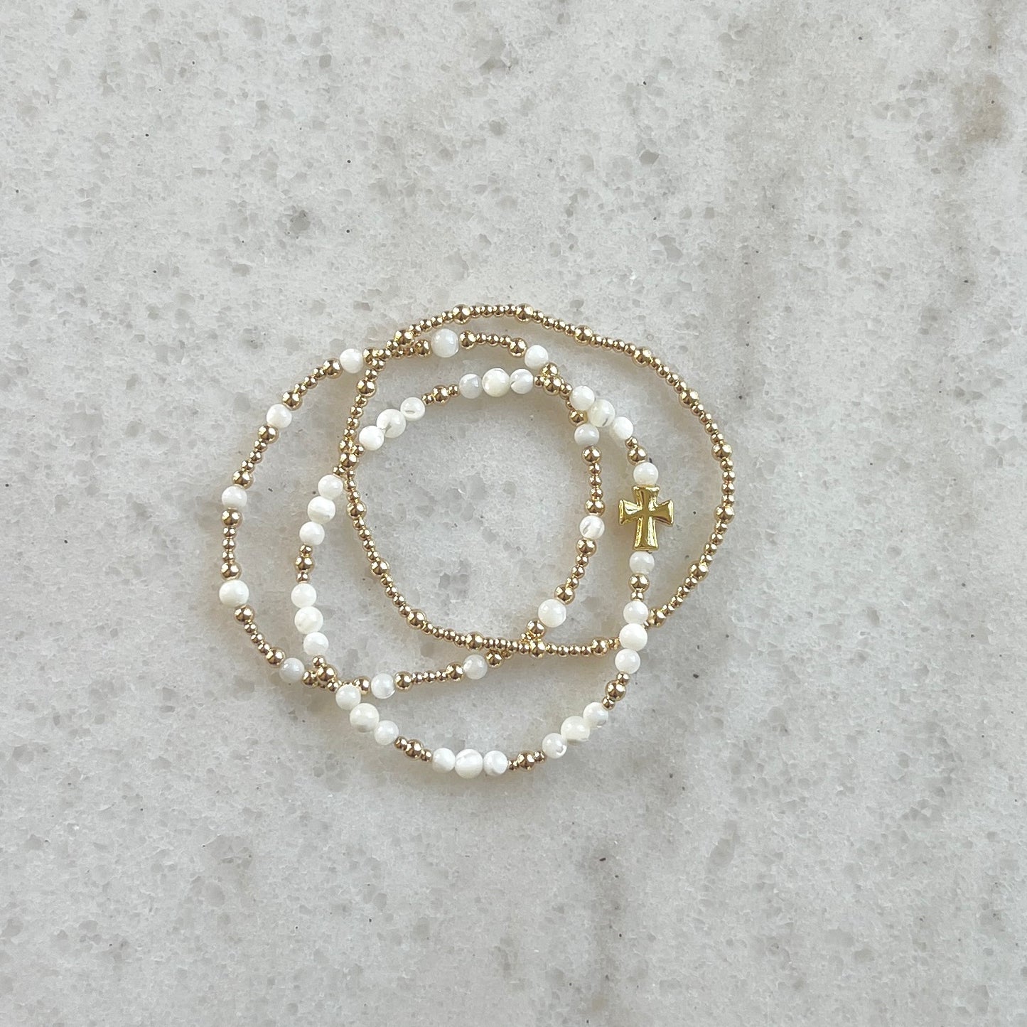 Truth, Beauty, & Goodness Stretch Bracelets - Set or Separate