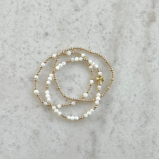 Truth, Beauty, & Goodness Stretch Bracelets - Set or Separate