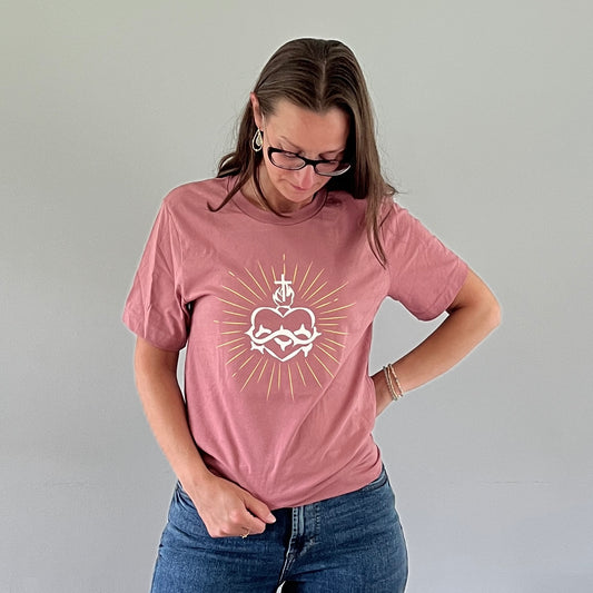 Sacred Heart Tee - Unisex Bella & Canvas