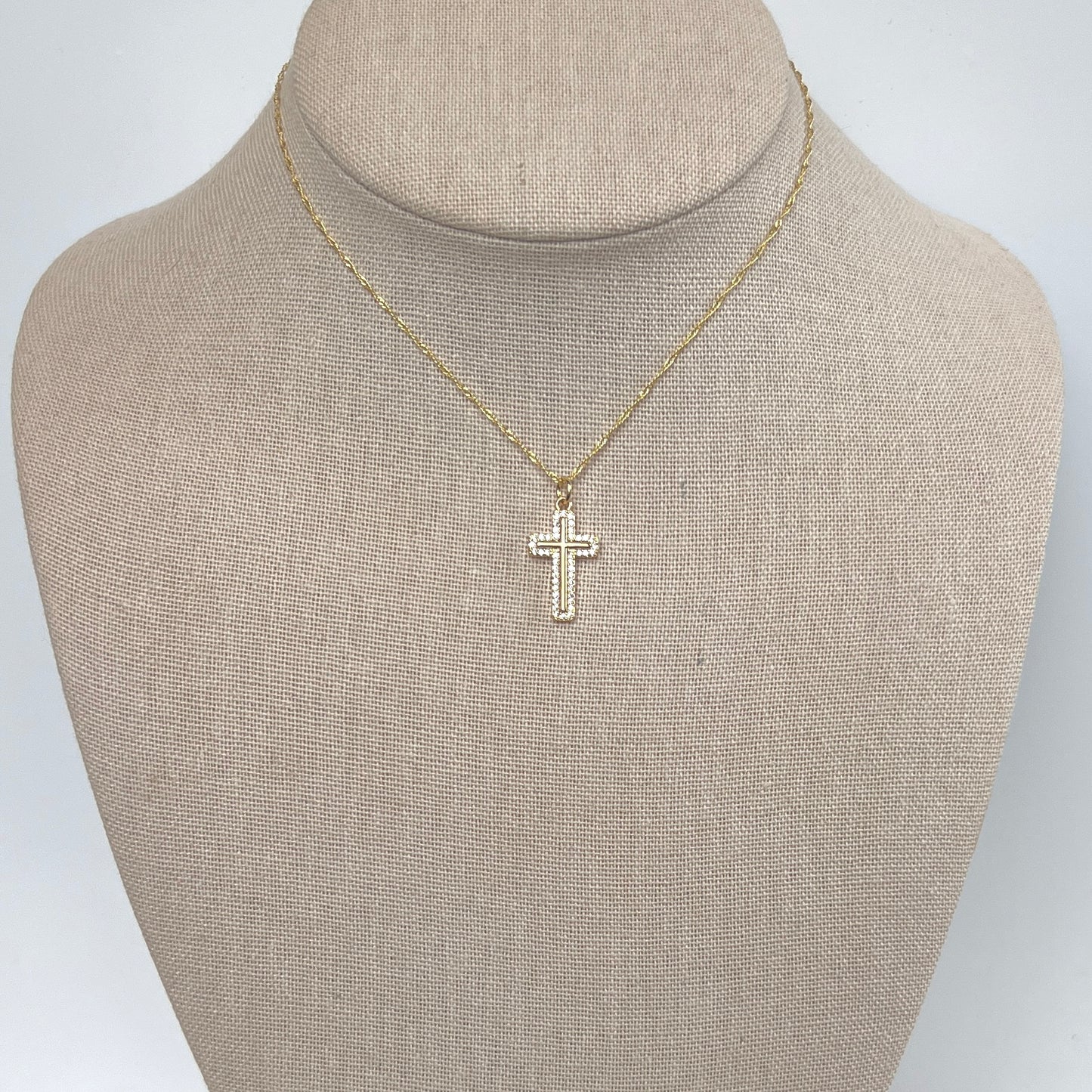 Children's Mini Resurrection Cross Necklace