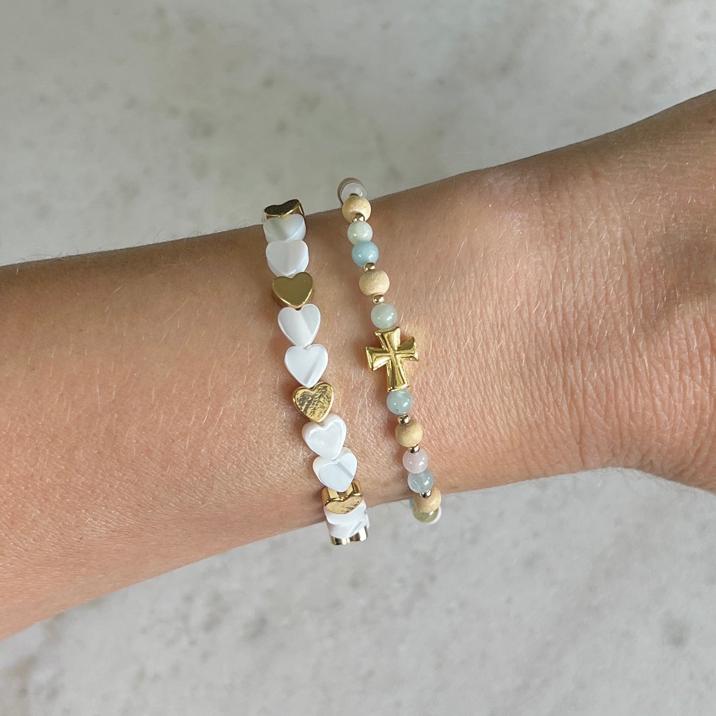 Cross Stretch Bracelet