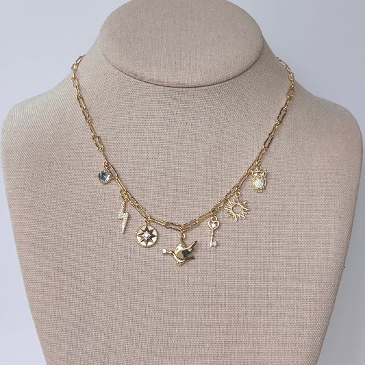 Gifts of the Holy Spirit - Confirmation Charm Necklace