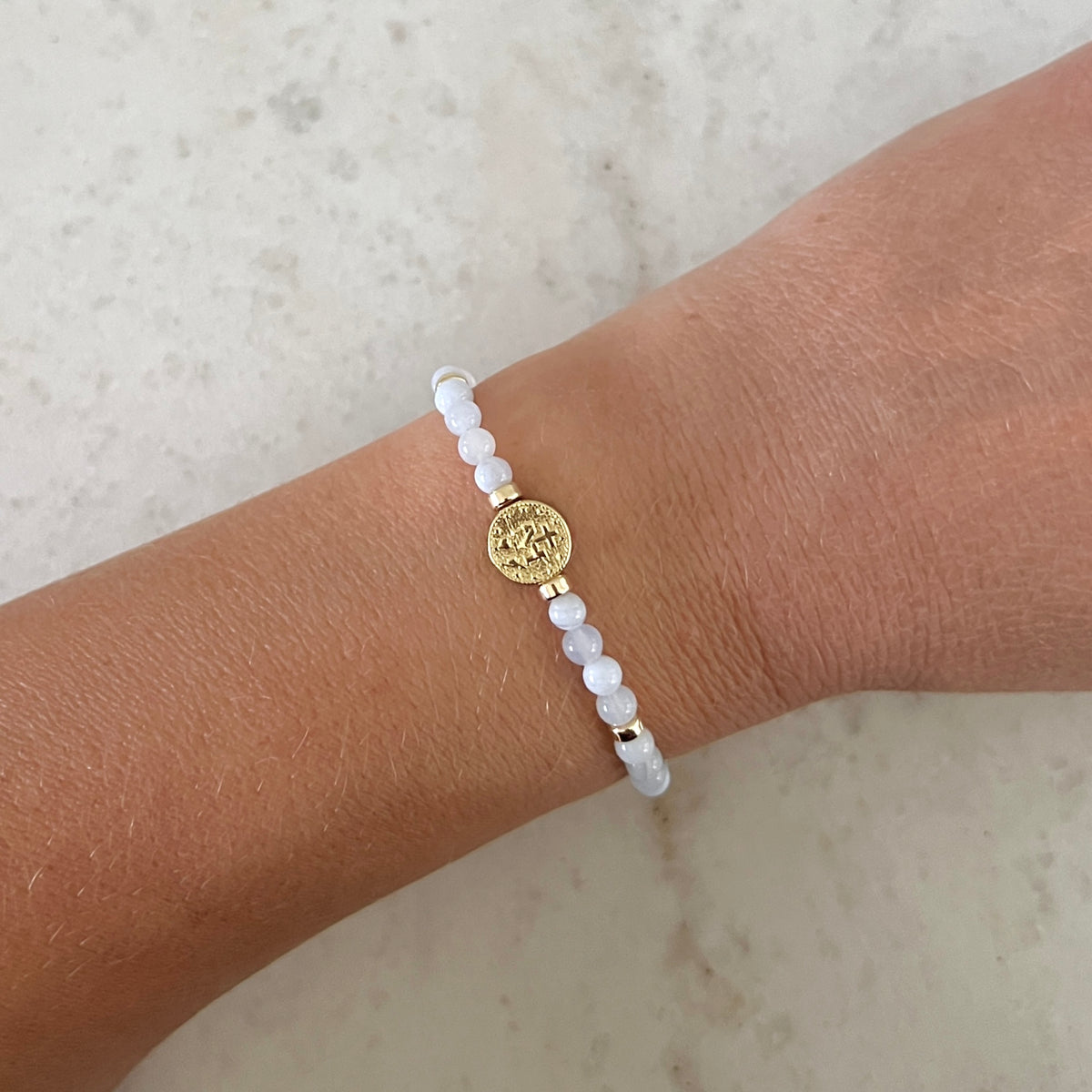 **COMING SOON** Miraculous Medal Stretch Bracelet