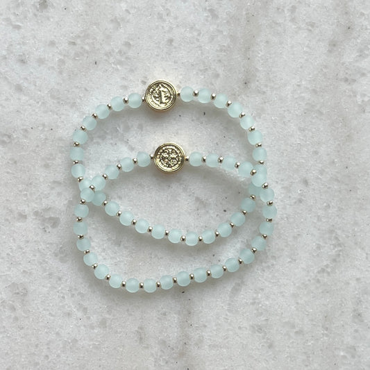Saint Benedict Stretch Bracelet- Multiple Colors