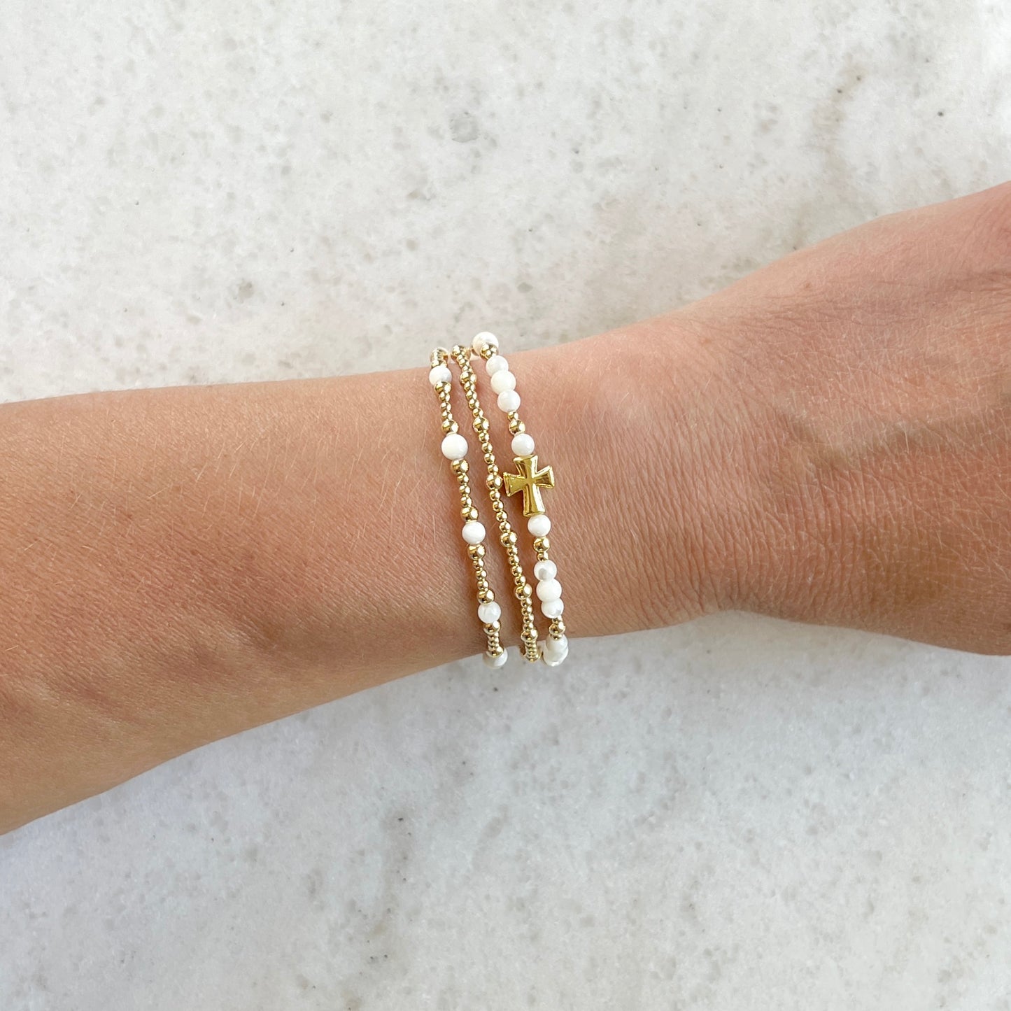 Truth, Beauty, & Goodness Stretch Bracelets - Set or Separate