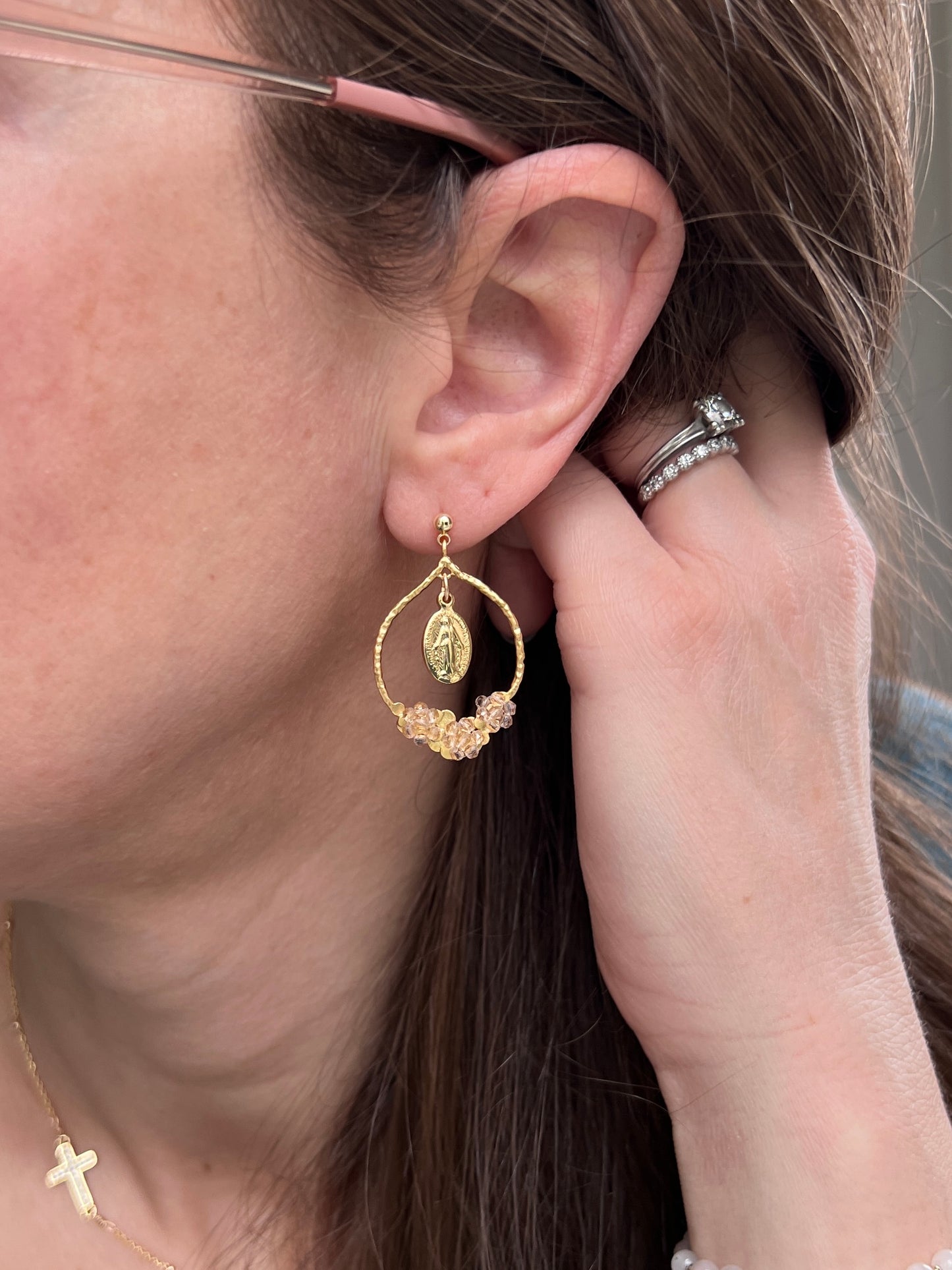 Our Lady’s Garden Earrings