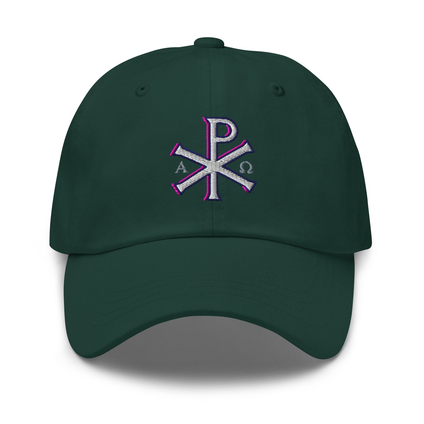 Chi Rho Christus Rex Baseball Cap
